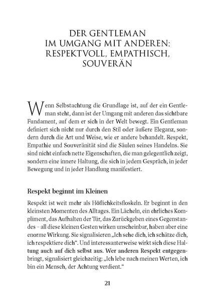 Produktbild: Der Gentleman Weg