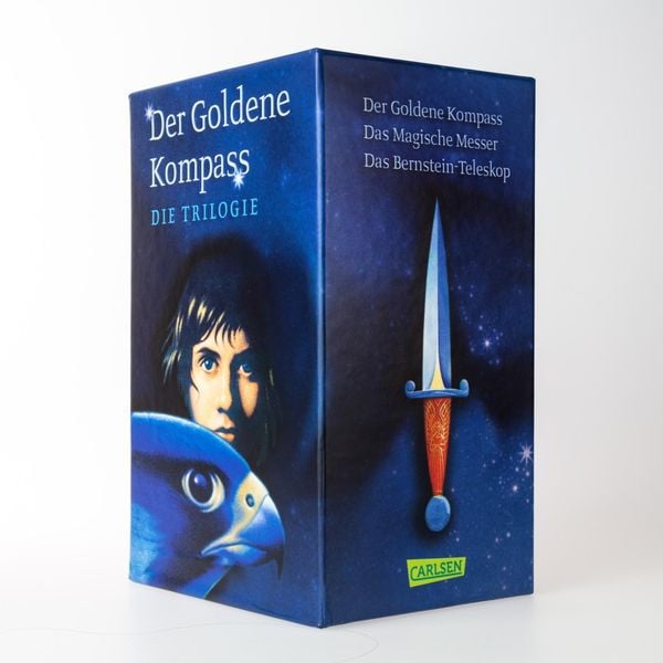 Produktbild: His Dark Materials: Der Goldene Kompass, Das Magische Messer und Das Bernstein-Teleskop im Schuber