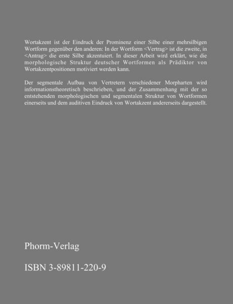 Produktbild: Deutscher Wortakzent