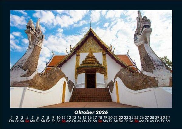 Produktbild: Tempel 2026 Fotokalender DIN A5