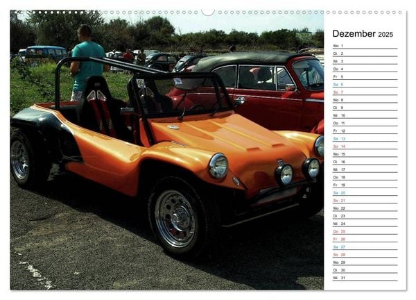 Produktbild: Buggys - die Kultautos der 80er (Wandkalender 2025 DIN A2 quer), CALVENDO Monatskalender