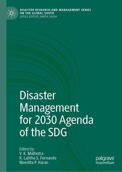Produktbild: Disaster Management for 2030 Agenda of the SDG