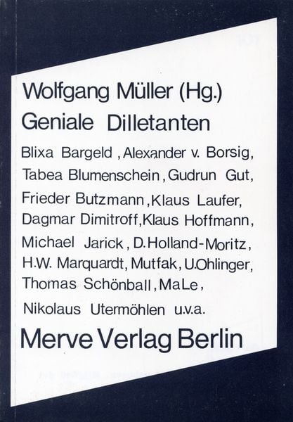 Produktbild: Geniale Dilletanten