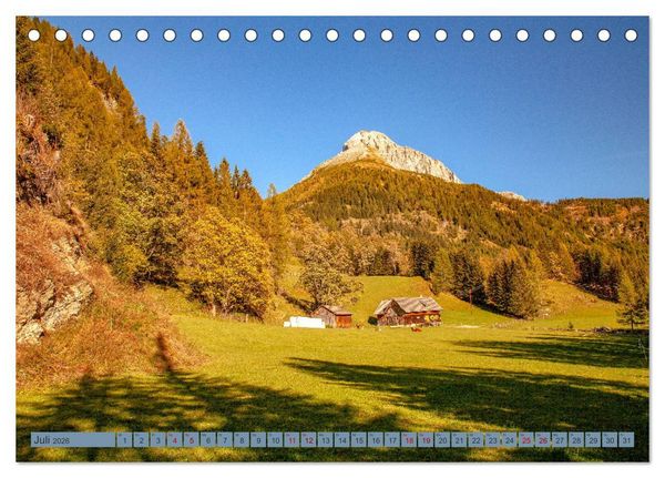 Produktbild: Lungau / &Ouml;sterreich (Tischkalender 2026 DIN A5 quer), CALVENDO Monatskalender