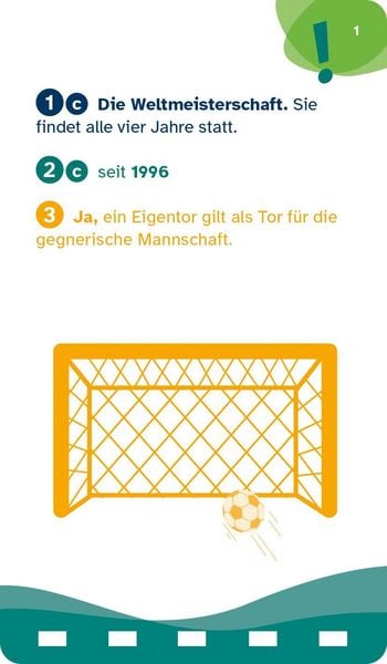 Produktbild: WAS IST WAS Quiz Fu&szlig;ball