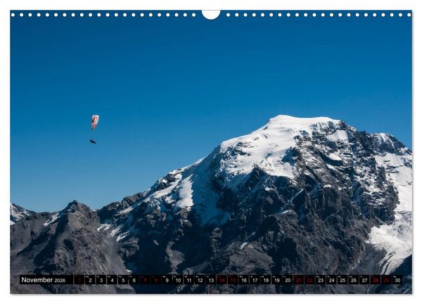 Produktbild: Paragliding - unvergessliche Momente erleben (Wandkalender 2026 DIN A3 quer), CALVENDO Monatskalender