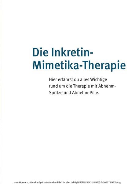 Produktbild: Abnehm-Spritze & Abnehm-Pille? Ja, aber richtig!