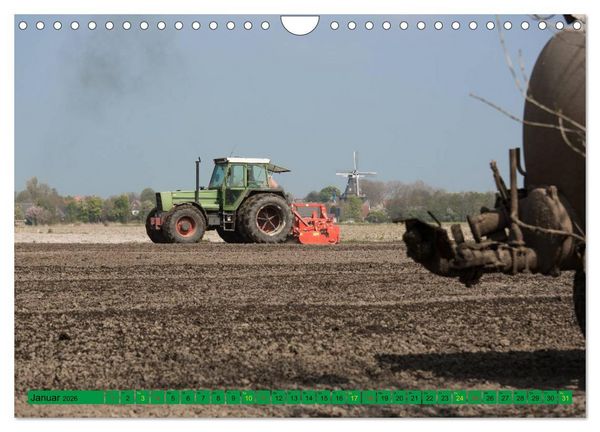 Produktbild: Landwirtschaft - Maschinen im Einsatz (Wandkalender 2026 DIN A4 quer), CALVENDO Monatskalender