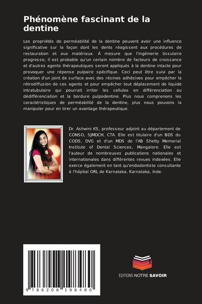 Produktbild: Ph&eacute;nom&egrave;ne fascinant de la dentine