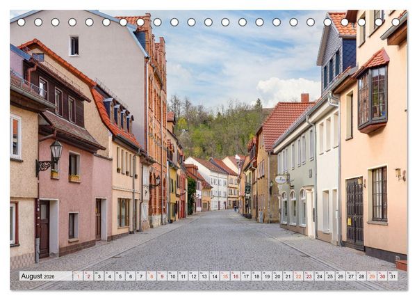 Produktbild: Rudolstadt Impressionen (Tischkalender 2026 DIN A5 quer), CALVENDO Monatskalender