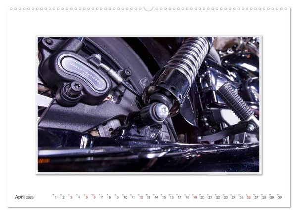 Produktbild: Emotionale Momente: Harley Davidson - Wide Glide (Wandkalender 2026 DIN A2 quer), CALVENDO Monatskalender