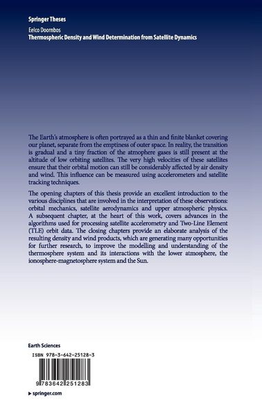 Produktbild: Thermospheric Density and Wind Determination from Satellite Dynamics