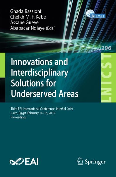 Produktbild: Innovations and Interdisciplinary Solutions for Underserved Areas