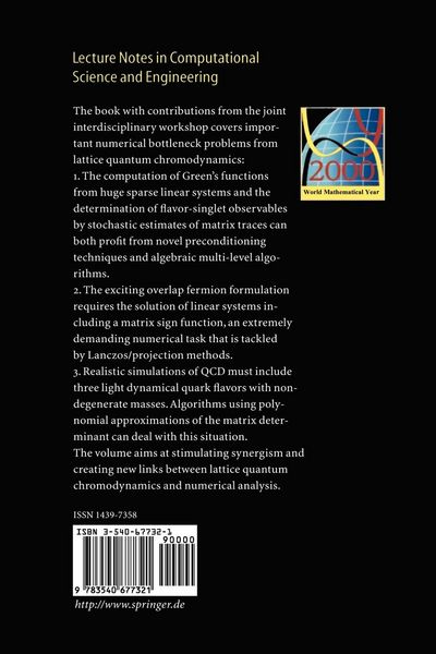 Produktbild: Numerical Challenges in Lattice Quantum Chromodynamics