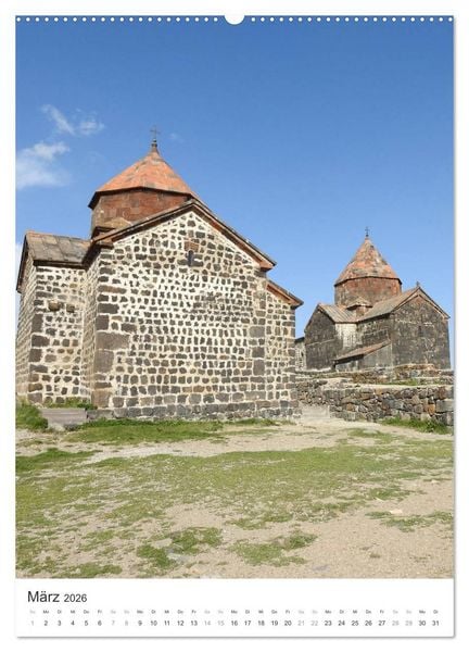 Produktbild: Armenien KULT.P - Kultur - Kl&ouml;ster - Landschaften - Seidenstra&szlig;e (hochwertiger Premium Wandkalender 2026 DIN A2 hoch), Kunstdruck in Hochglanz