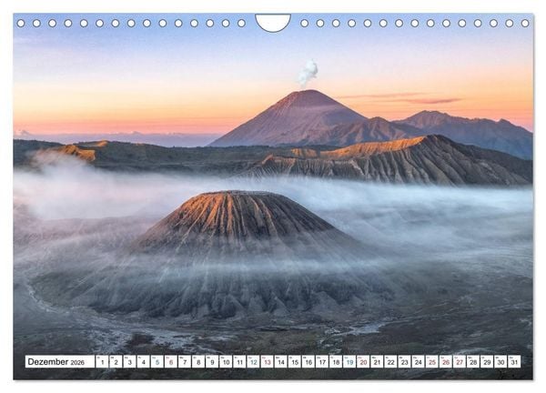 Produktbild: Java, Indonesische Insel im Feuerring (Wandkalender 2026 DIN A4 quer), CALVENDO Monatskalender