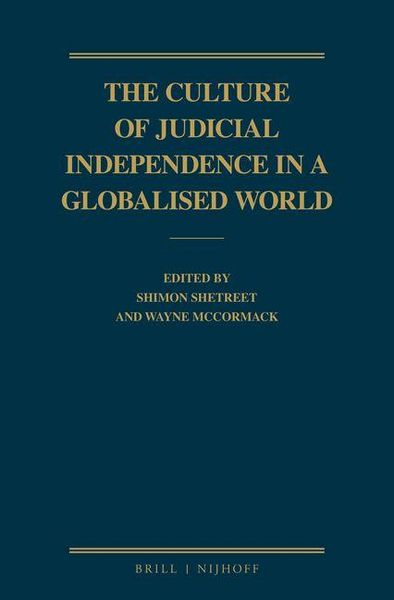 Produktbild: The Culture of Judicial Independence in a Globalised World