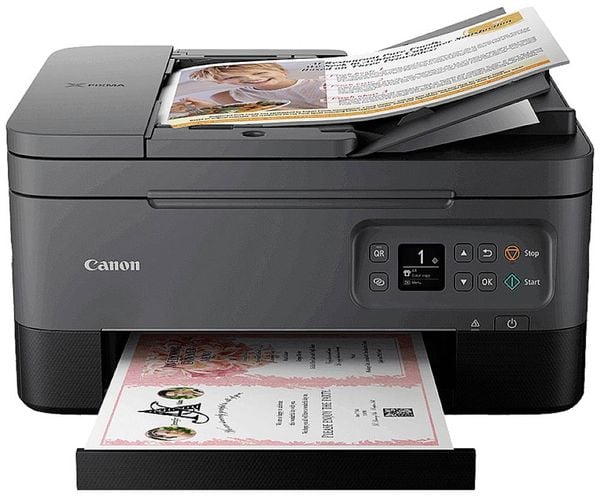Canon PIXMA TS7450i Tintenstrahl-Multifunktionsdrucker  A4 Drucker, Kopierer, Scanner ADF, Duplex, USB, WLAN