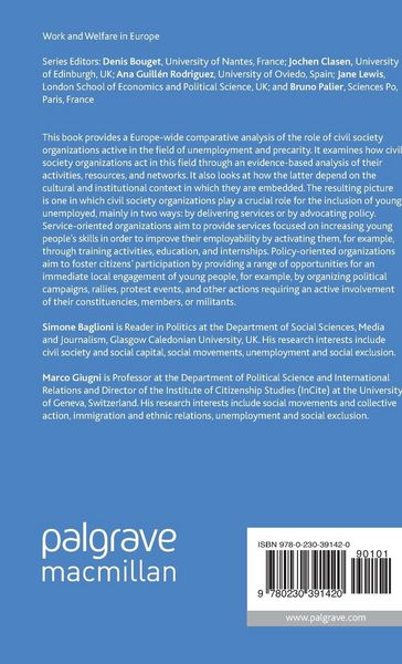 Produktbild: Civil Society Organizations, Unemployment, and Precarity in Europe