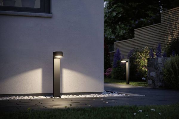 Produktbild: Paulmann 94454 Capea LED-Außenstandleuchte LED LED fest eingebaut 6W Grau