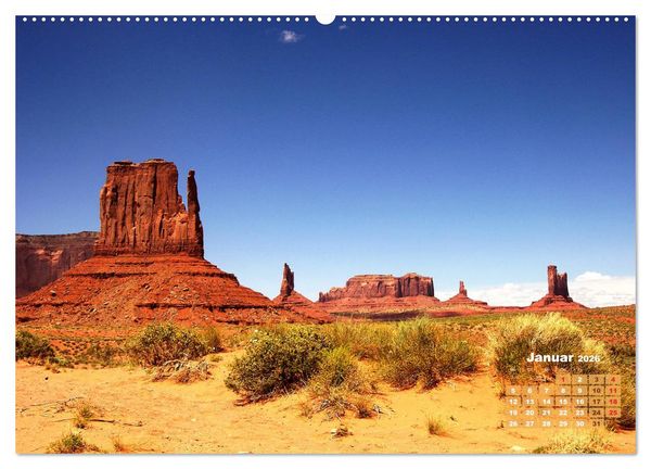 Produktbild: Wundervolles Amerika (hochwertiger Premium Wandkalender 2026 DIN A2 quer), Kunstdruck in Hochglanz