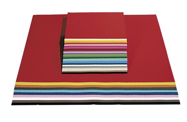 Produktbild: Folia  Fotokarton 300g/m&sup2;, 50x70cm, 10 Bogen, dunkelrot