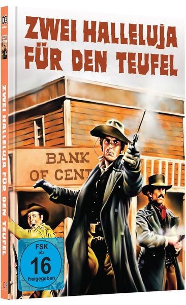 Produktbild: Zwei Halleluja f&uuml;r den Teufel - Mediabook - Cover A - Limited Edition (Blu-ray+DVD)