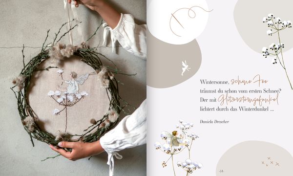 Produktbild: Liebevolle Stickereien nach Motiven von Daniela Drescher