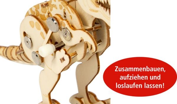 Produktbild: Holzbausatz T-Rex Wind-Up / T-Rex World