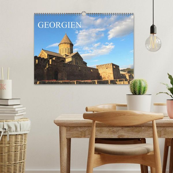 Produktbild: Georgien (Wandkalender 2026 DIN A3 quer), CALVENDO Monatskalender