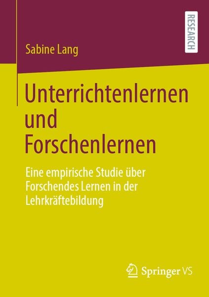 Produktbild: Unterrichtenlernen und Forschenlernen