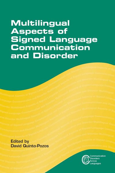 Produktbild: Multilingual Aspects of Signed Language Communication and Disorder