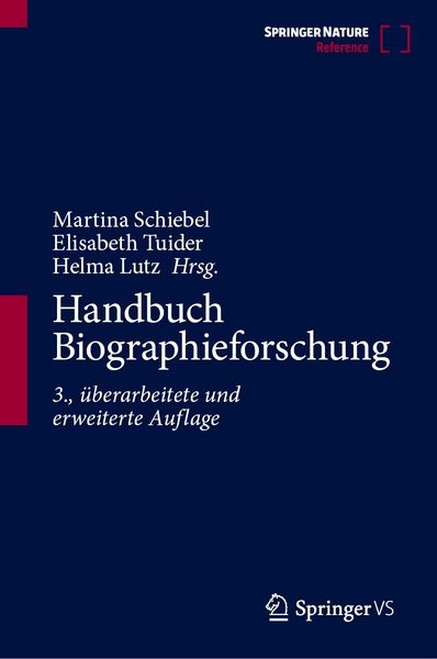 Produktbild: Handbuch Biographieforschung
