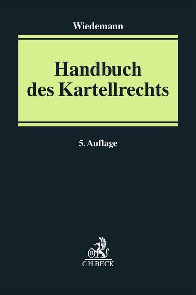 Produktbild: Handbuch des Kartellrechts