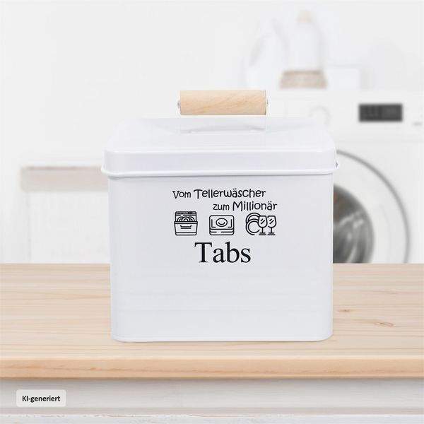 Produktbild: HTI-Living Aufbewahrungsboxen f&uuml;r Geschirrsp&uuml;ltabs und Waschmittel