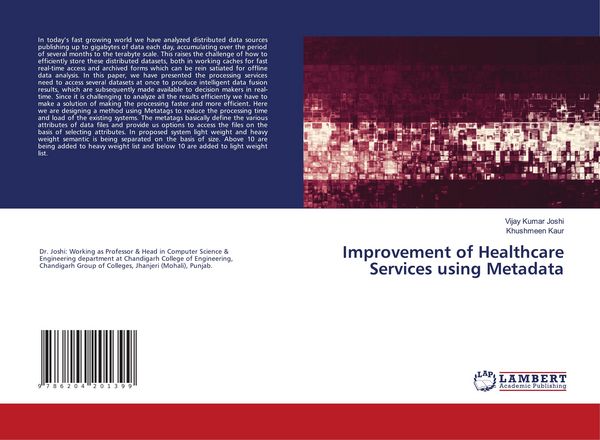 Produktbild: Improvement of Healthcare Services using Metadata