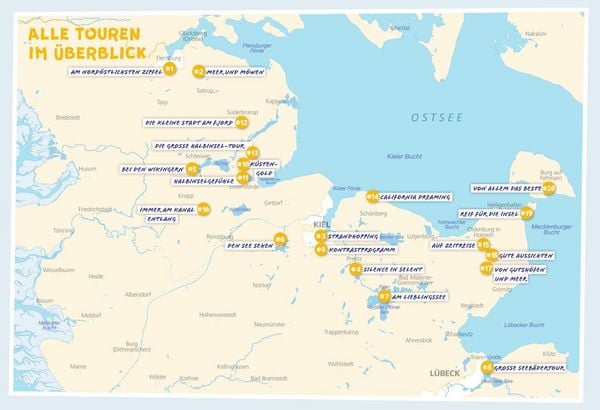 Produktbild: DUMONT Radelzeit an der Ostsee in Schleswig-Holstein