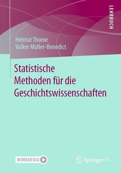 Produktbild: Statistische Methoden f&uuml;r die Geschichtswissenschaften