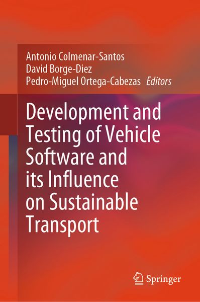 Produktbild: Development and Testing of Vehicle Software and its Influence on Sustainable Transport