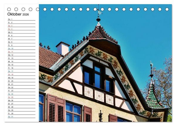 Produktbild: Konstanz - Ansichtssache (Tischkalender 2026 DIN A5 quer), CALVENDO Monatskalender