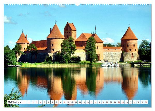 Produktbild: Traumhaftes Trakai (Wandkalender 2026 DIN A2 quer), CALVENDO Monatskalender
