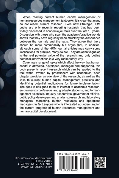 Produktbild: Human Capital Management Research