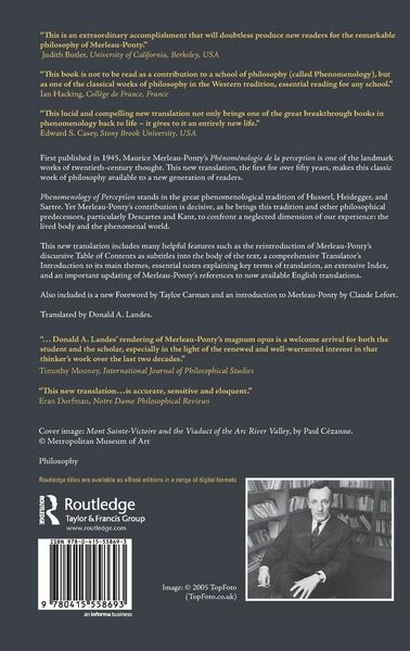 Produktbild: Phenomenology of Perception