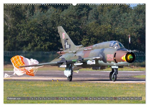 Produktbild: Milit&auml;rjets am Boden (Wandkalender 2026 DIN A2 quer), CALVENDO Monatskalender