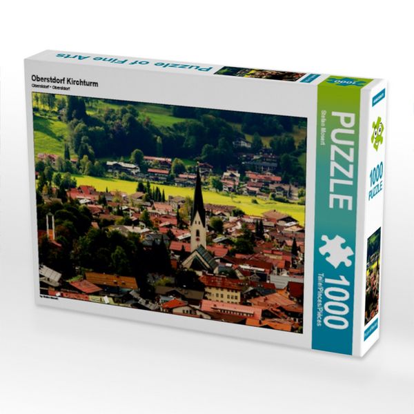 Oberstdorf Kirchturm (Puzzle)