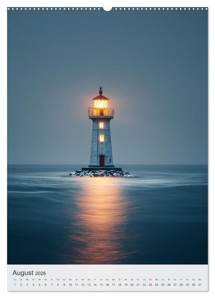 Produktbild: Meer der Stille (Wandkalender 2026 DIN A2 hoch), CALVENDO Monatskalender