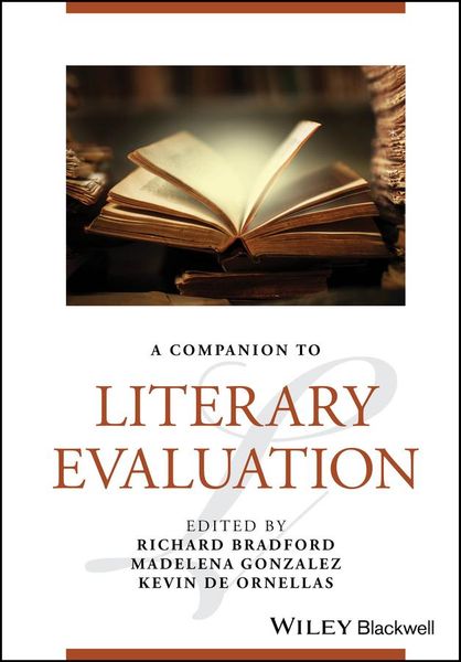 Produktbild: A Companion to Literary Evaluation