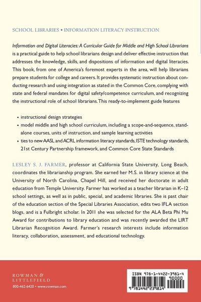 Produktbild: Information and Digital Literacies