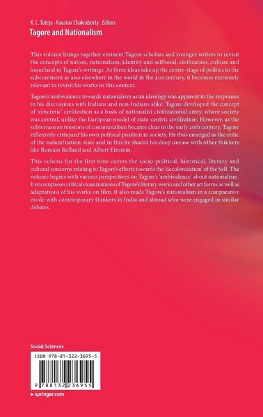 Produktbild: Tagore and Nationalism