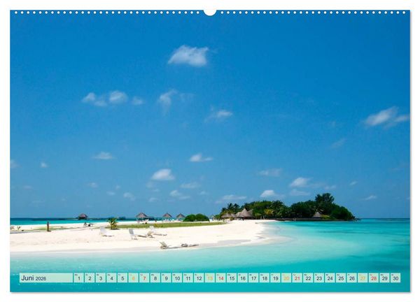 Produktbild: Kalender - selbst gestalten, Fotos selbst einkleben (Wandkalender 2026 DIN A2 quer), CALVENDO Monatskalender